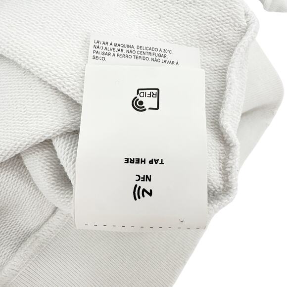 GOLDEN GOOSE Logo Patch Distressed Sweatshirt S - Picture 11 of 13